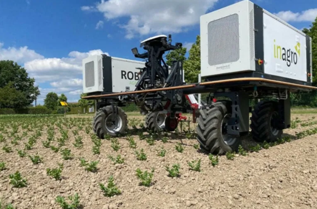 La agricultura flamenca acelera la implantación de sistemas robóticos para el control de malezas