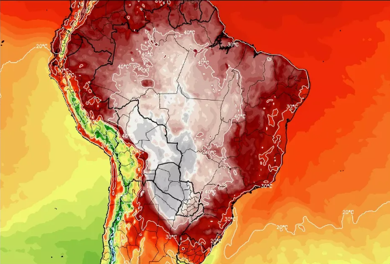 Advertencia de ola de calor extrema: Temperaturas de hasta 45 ºC impactarán Uruguay y Argentina