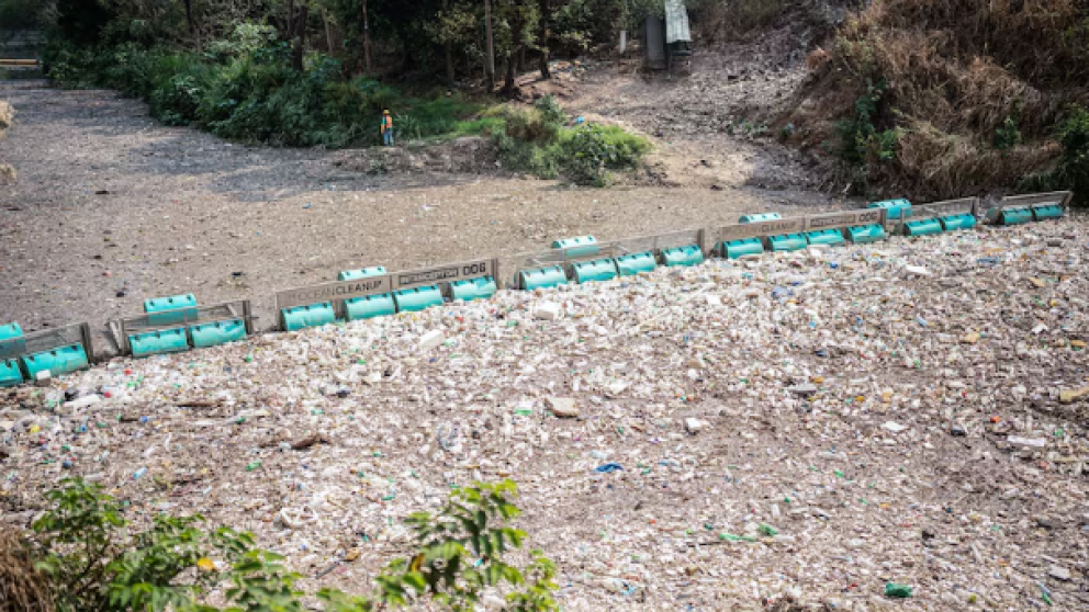 El Ro Motagua: Un esfuerzo global por detener la contaminacin plstica