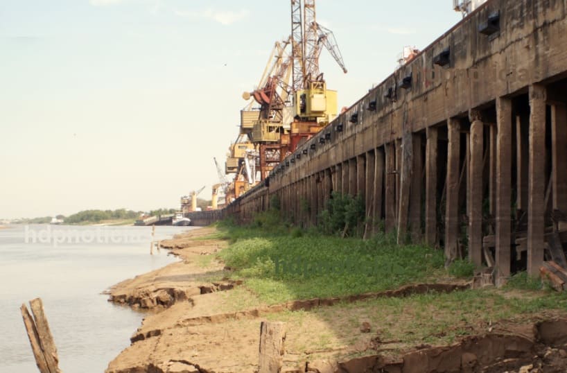 La Hidrovía se vacía de barcos por la bajante del río Paraná