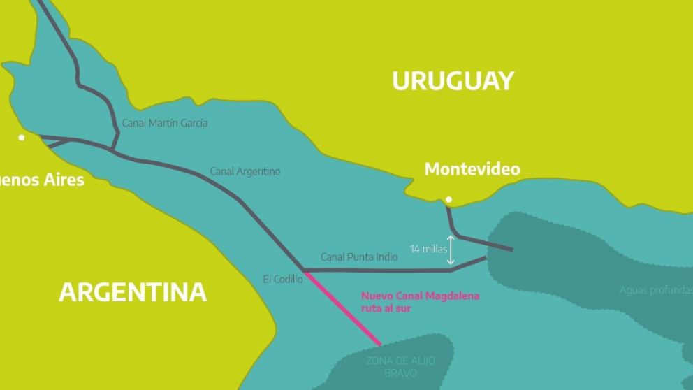 Provincia quiere hacerse cargo del Canal Magdalena y denuncia "negociado" con la hidrova