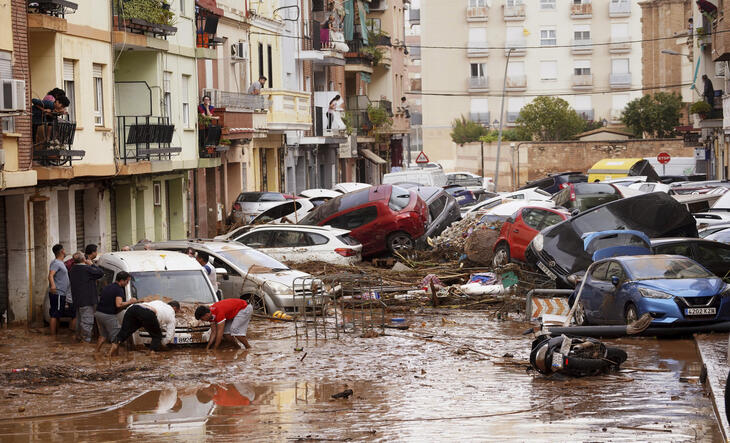 Aumenta a 205 el número de muertos por inundaciones en España