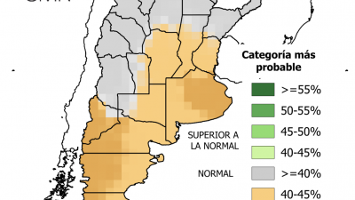 Récord de lluvias en el NEA, pero el fin de año podría traer déficit hídrico