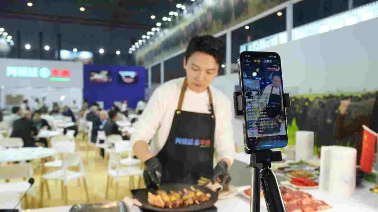 Influencers a los bifes en China
