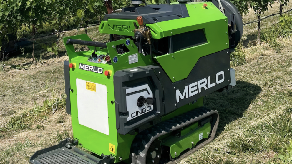 Merlo Spa revoluciona la agricultura con el lanzamiento de su robot pulverizador elctrico autnomo