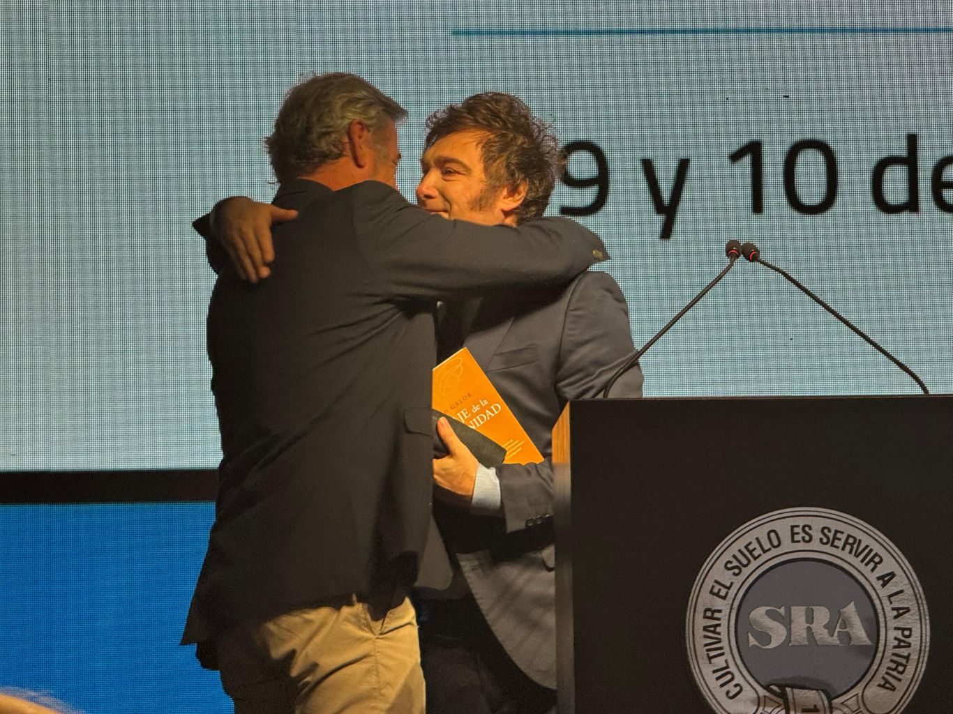 En la Rural , Javier Milei aseguró que el próximo año bajarán las retenciones