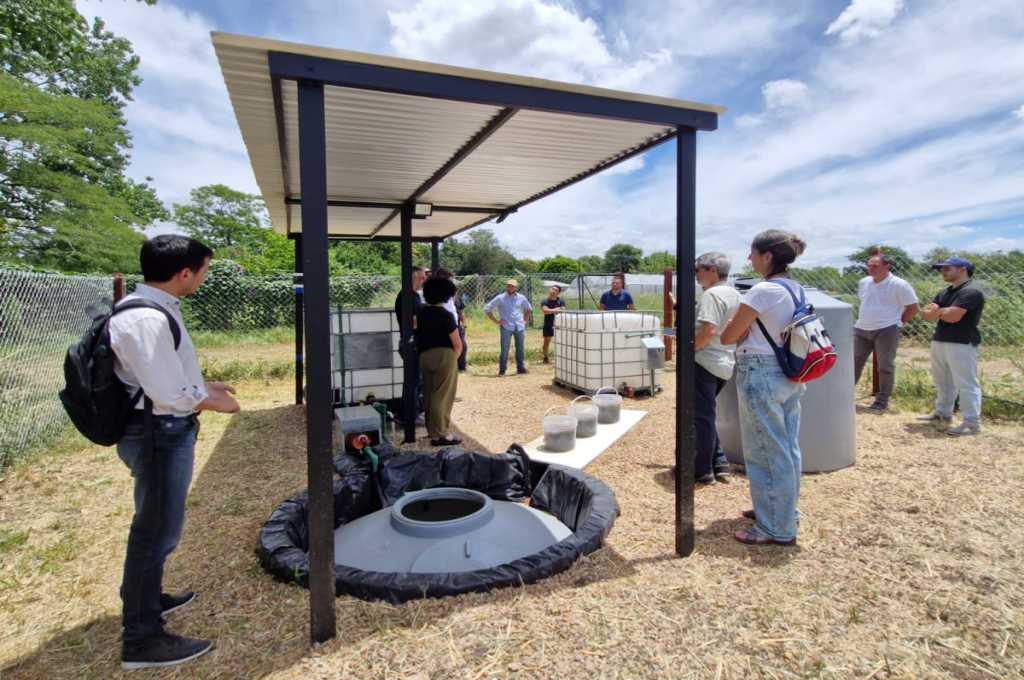 La FAUBA presenta un filtro biológico en la Facultad de Agronomía