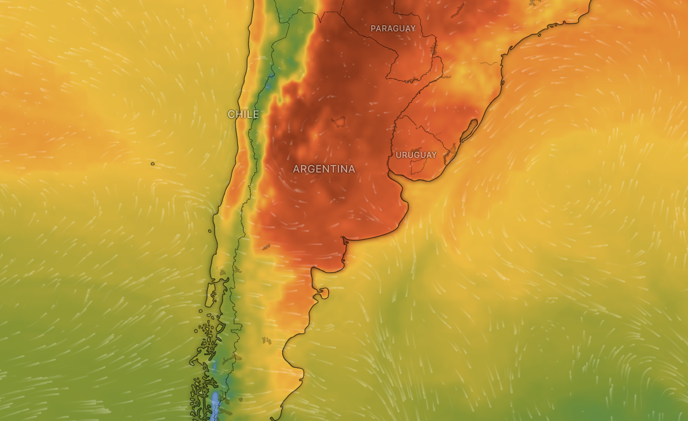 Pronóstico Agroclimático para Argentina: Calor Extremo y Lluvias Generalizadas