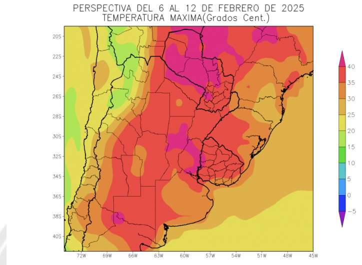 Ola de calor y fuertes contrastes térmicos: Perspectiva agroclimática semanal