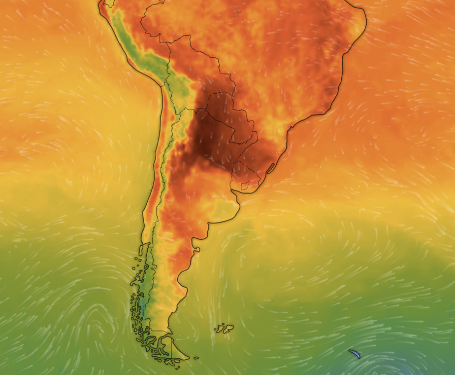 Ola de calor y fuertes contrastes térmicos: Perspectiva agroclimática semanal