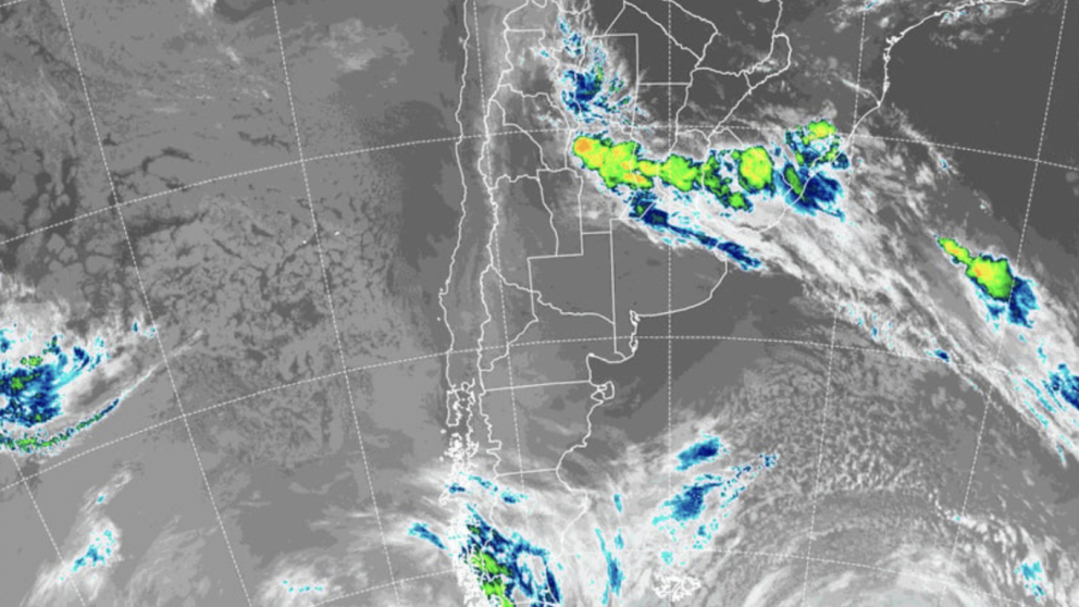 Tormentas en la zona ncleo: alerta amarilla por lluvias intensas y rfagas de hasta 90 km/h