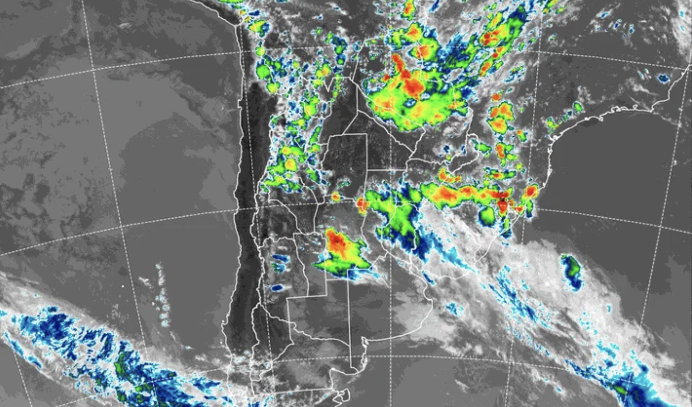 Tormentas y calor continúan afectando a Argentina: Mira como sigue el pronostico del tiempo.