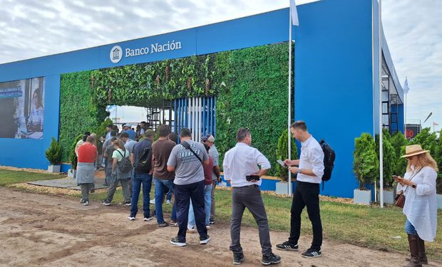 Histórico: Banco Nación recibe solicitudes de créditos por US$3000 millones en Expoagro 2025