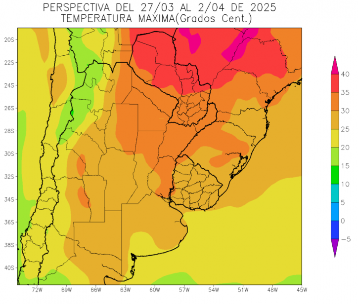 Alerta agroclimática: tormentas intensas, calor extremo y riesgo de heladas en zonas clave
