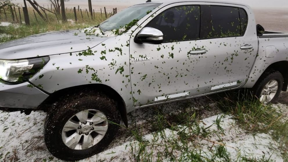 En ruta hacia tu campo? Qu hacer si te sorprende una tormenta con granizo