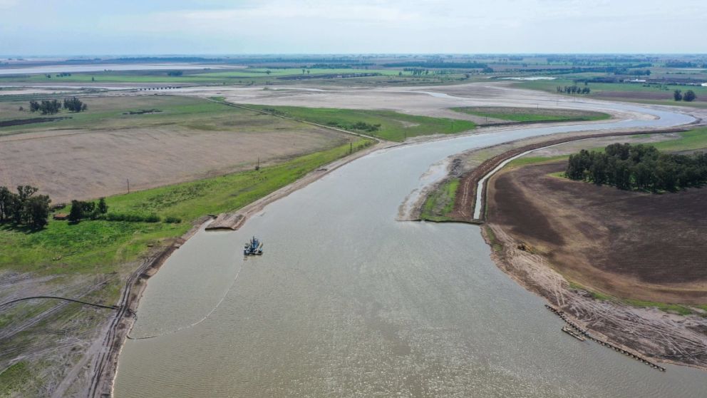 Inundaciones en Buenos Aires: exigen reactivar urgente el dragado del ro Salado