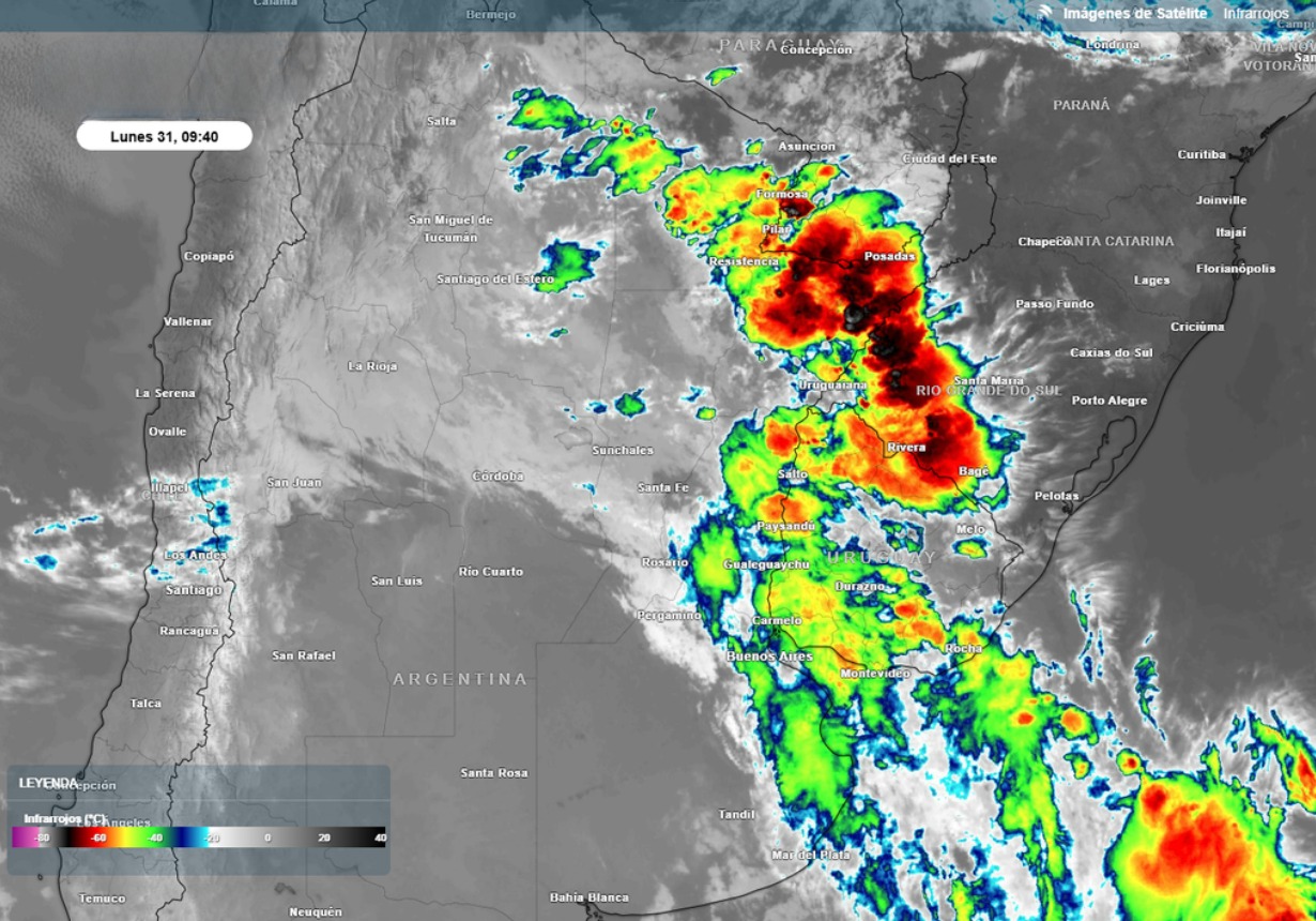Llegó el frío: fuertes ráfagas, nevadas y temperaturas bajo cero