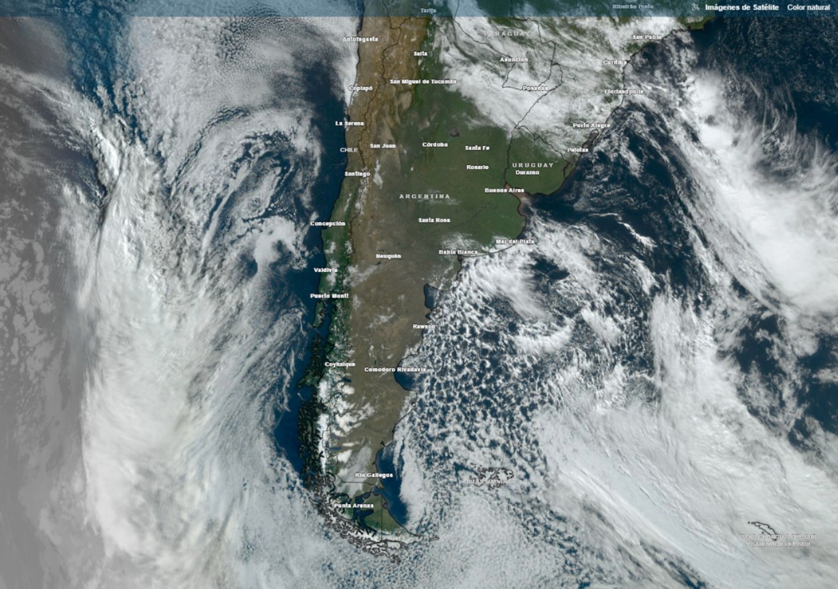 Alerta en el centro del país: llega el primer frente polar con ráfagas de hasta 70 km/h y crecida del Río de la Plata
