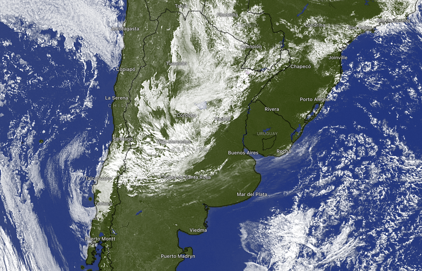 Domingo con tormentas y viento fuerte: alerta amarilla en cinco provincias y recomendaciones clave
