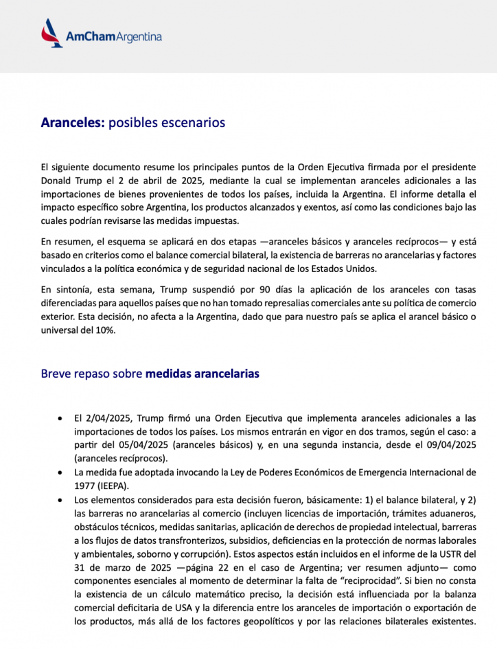 AmCham celebra el fin del cepo pero pide reglas claras para importar e invertir
