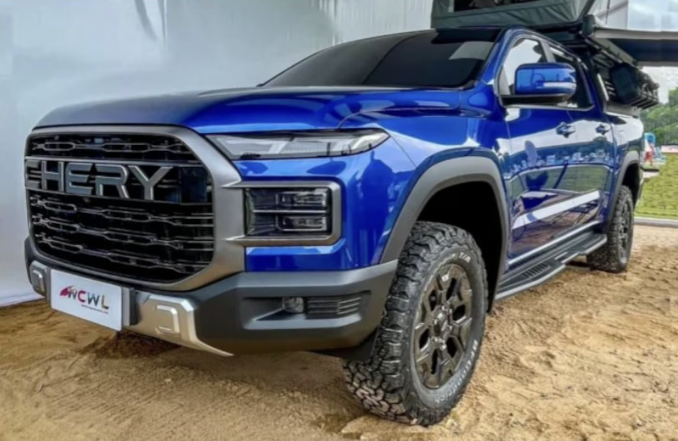 Chery pisa fuerte en el barro: registró su pick up mediana en Argentina y busca lugar entre las grandes