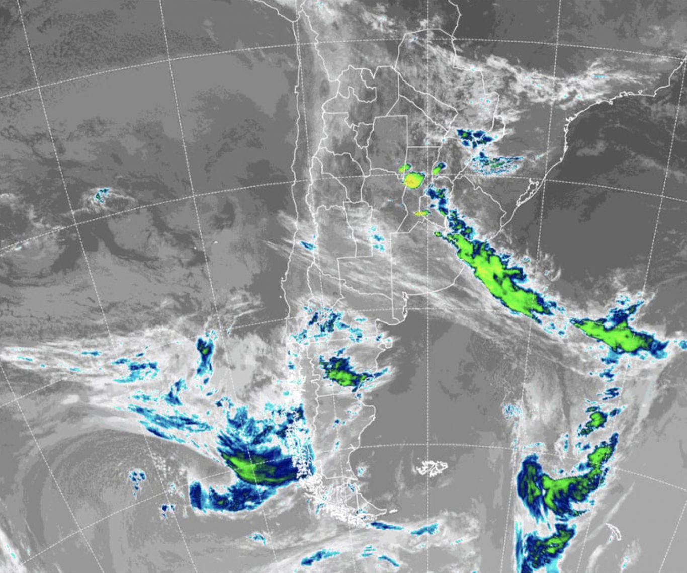 Triple amenaza climática: tormentas, lluvias y nevadas complican gran parte de Argentina