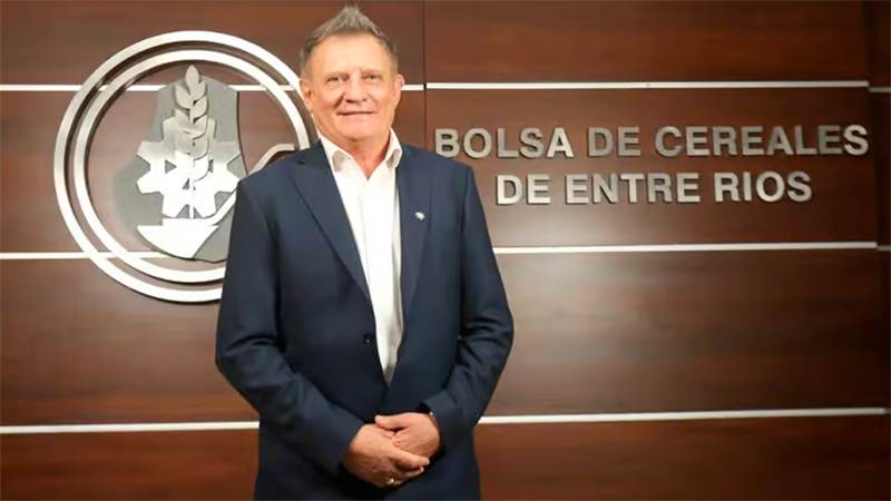 Héctor Bolzán continúa como presidente de la Bolsa de Cereales de Entre Ríos