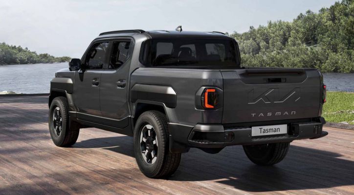 Kia pisa el acelerador: su nueva pick up Tasman fue descubierta sin camuflaje en Brasil