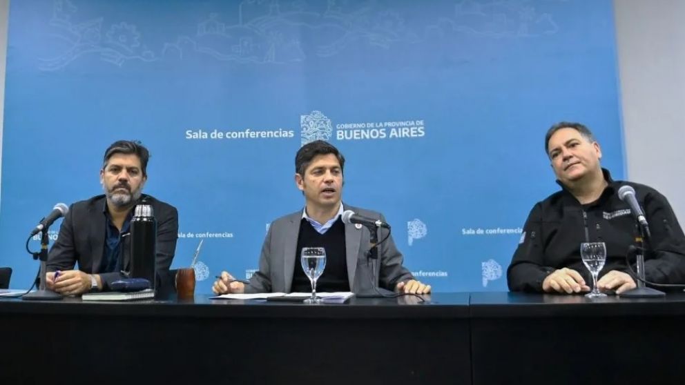 Kicillof solicita fondos de emergencia y traspaso de obras hdricas a la Nacin