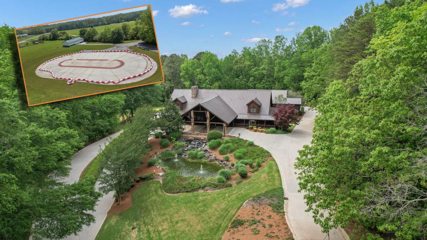 Luxury Georgia Estate boasts private go-kart track