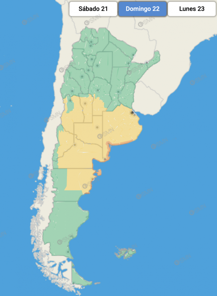 Polar desde la Patagonia sacude al país: ¿listos para el fin de semana helado?