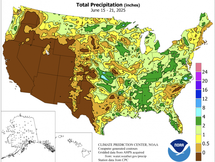 Heat Waves Hammer U.S. Crops Amid Erratic Weather