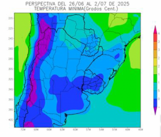 Clima Extremo: Heladas en Argentina y ola de calor en EE.UU. Complican la campaña agrícola