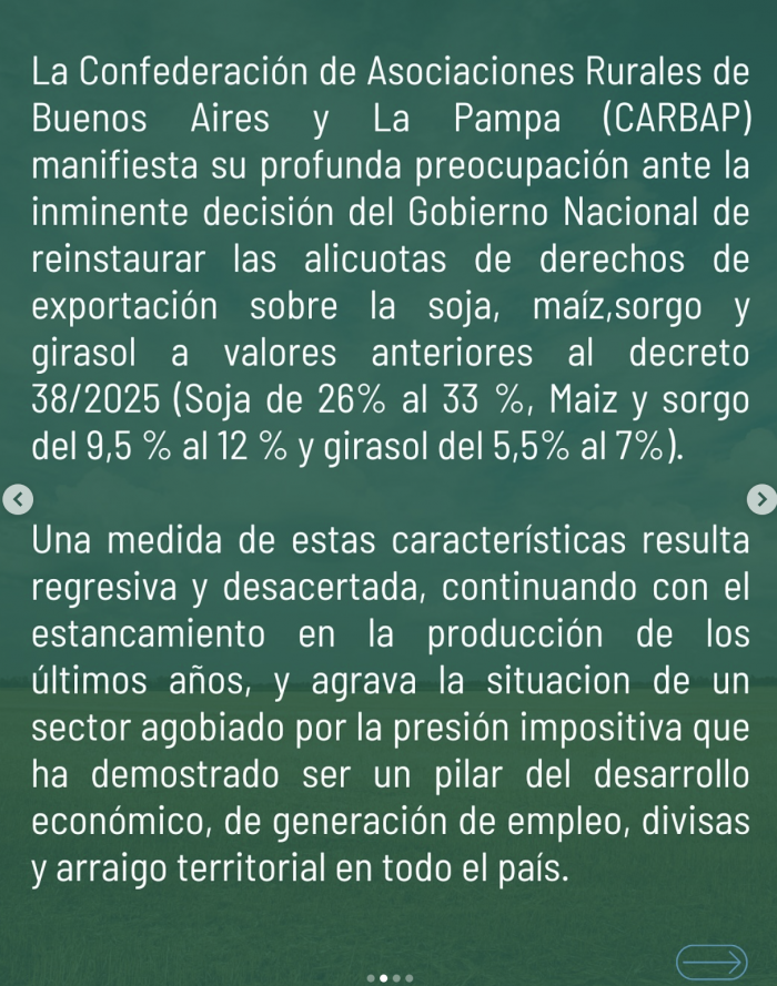 Retenciones: El campo estalla y exige al gobierno que cumpla su promesa