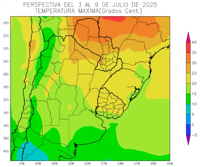 Informe Agroclimático: Heladas y lluvias escasas marcan la agenda del campo