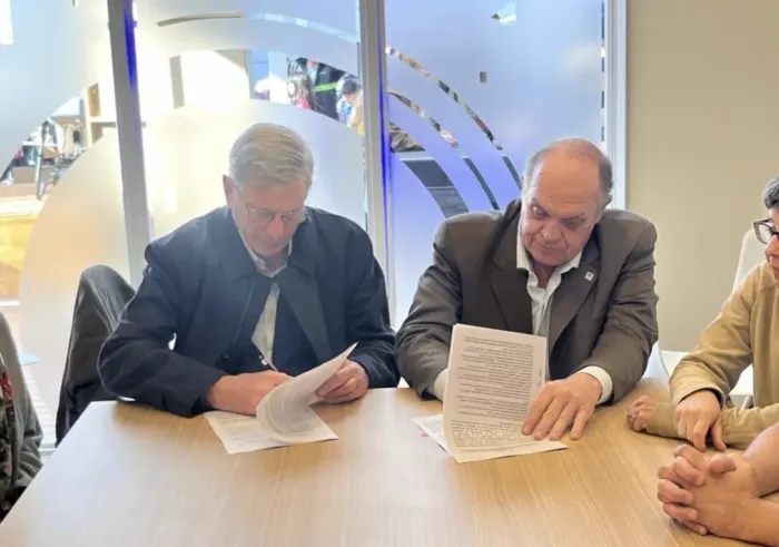 Firma del convenio marco con la Asociación Civil de Criadores de Bovino Criollo Argentino. 