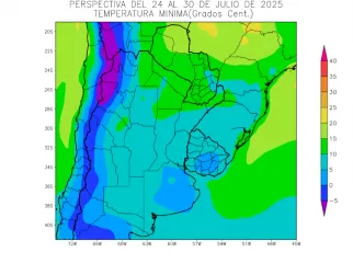 Clima en el agro: Heladas en Argentina y ola de calor en EE.UU. marcan la agenda del campo