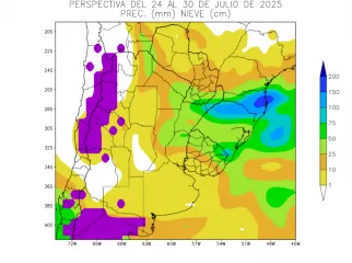 Clima en el agro: Heladas en Argentina y ola de calor en EE.UU. marcan la agenda del campo
