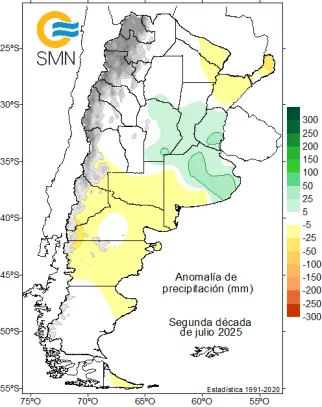 Clima en agosto: alertas, heladas y un panorama clave para la campaña de trigo