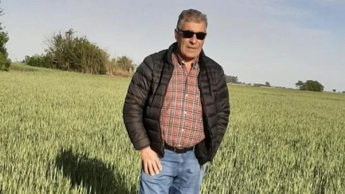 Walter Malfatto, productor de Bragado