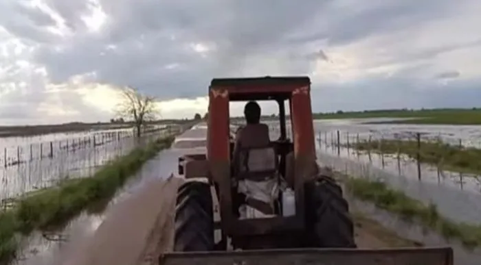 No es el clima, es falta de gestión": productores autoconvocados marchan en Carlos Casares